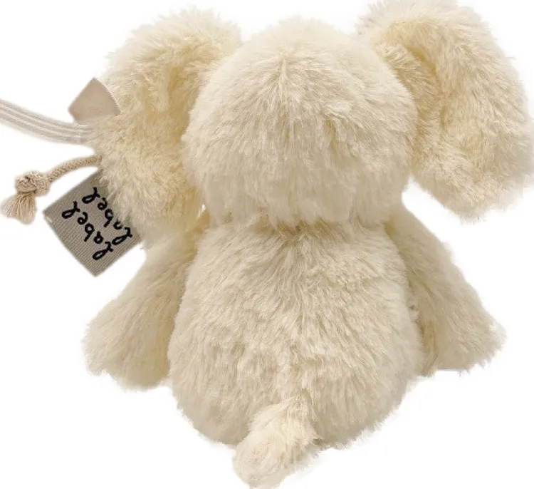 label_label_elephant_elly_2-1.webp Online Elephant Elly Ivoor Medium Knuffel ( met naam ) Label Label | Knuffels Met Naam