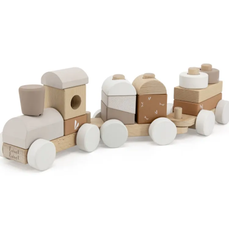 label_label_nougat_houten_4.webp New Nougat Houten Speelgoed Trein (met naam en geboortegegevens ) Label Label | Houten Treinen Met Naam