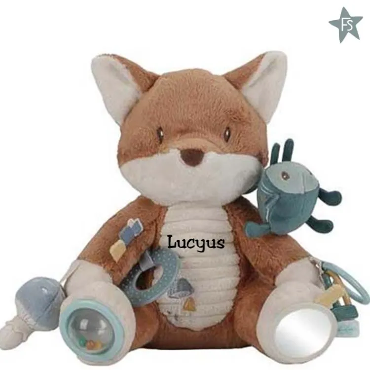 Outlet Activiteitenknuffel Vos - Forest Friends ( met naam ) Little Dutch Forest Friends Fsc | Knuffels Met Naam