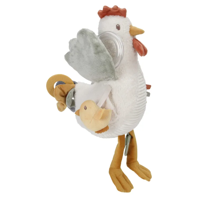 little_dutch_activiteiten_2-11.webp Discount Activiteitenknuffel kip 25cm Little Farm ( met naam ) Little Dutch Little Farm | Knuffels Met Naam