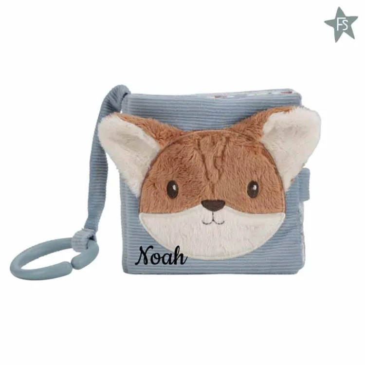 Hot Buggyboekje - Forest Friends ( met naam ) Little Dutch Forest Friends Fsc | Kraamcadeau Jongen
