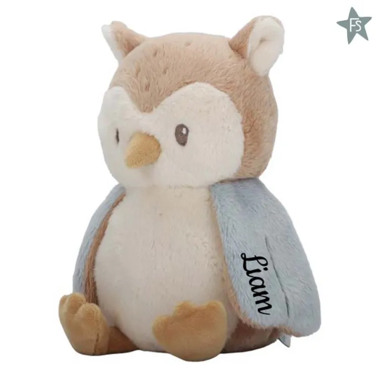 Discount Knuffel Uil - Forest Friends ( met naam ) Little Dutch Forest Friends Fsc | Knuffels Met Naam