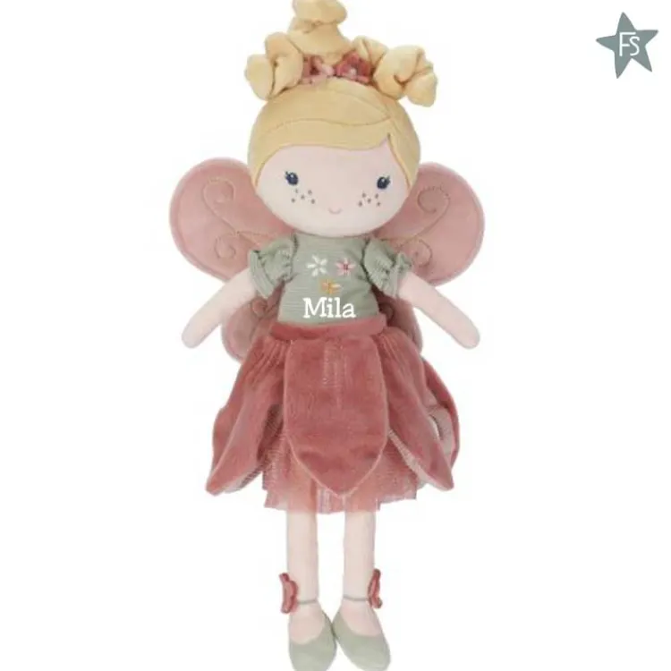 Fashion Knuffelpop Fairy Mila ( met naam ) Little Dutch Poppen | Little Dutch Fairy Garden