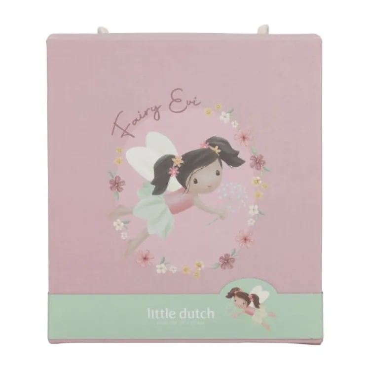 little_dutch_knuffelpop_f_2.webp Sale Knuffelpop Fairy Evi ( met naam ) Little Dutch Poppen | Little Dutch Fairy Garden