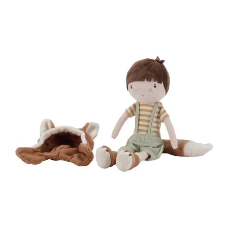 little_dutch_knuffelpop_f_3-1.webp New Knuffelpop Forest Friend Sam ( met naam ) Little Dutch Poppen | Little Dutch Forest Friends Fsc