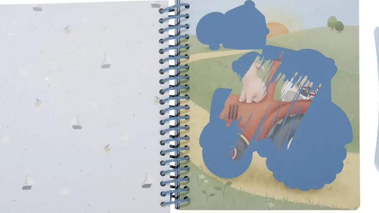 Discount kras- en tekenboek Scratch and Sketch Jim& Friends Little Dutch Boekjes | Kraamcadeau Jongen