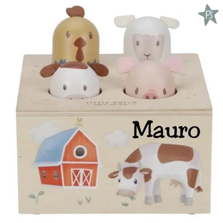 Online Pop-up speelgoed Little Farm (met naam) Little Dutch Little Farm | Little Dutch Houten Speelgoed Met Naam