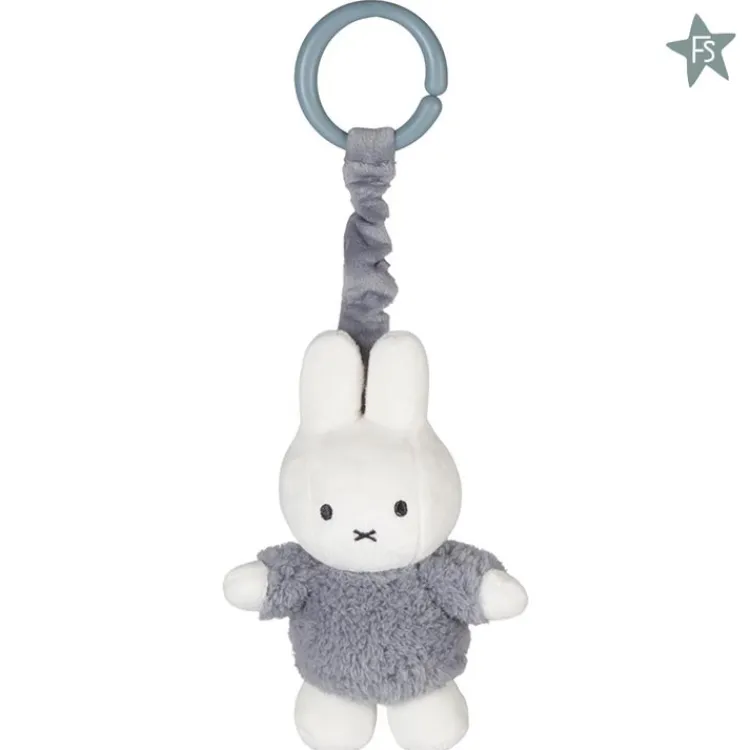 Clearance trilfiguur Fluffy blue Knuffels Met Naam | Kraamcadeau Jongen