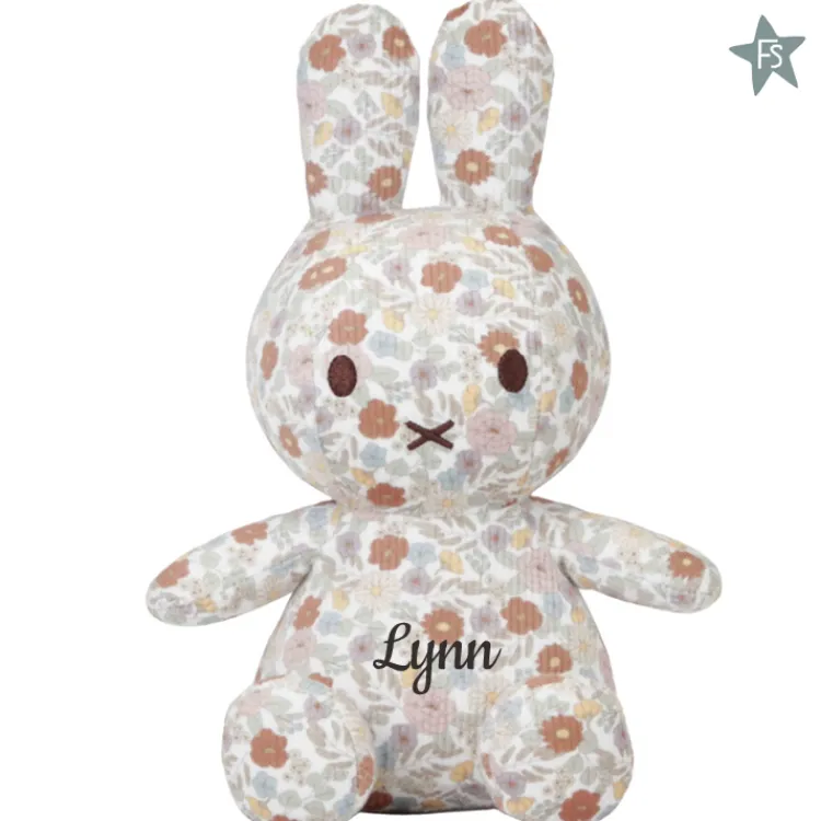 Outlet Nijntje x vintage Little flowers 25cm overall ( met naam ) Little Dutch Vintage | Little Dutch Poppen