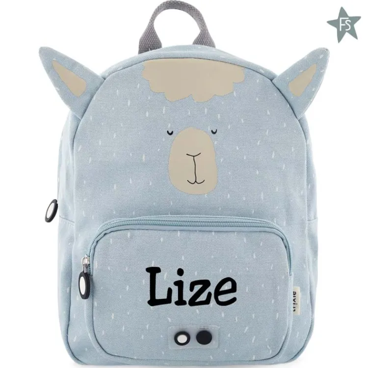 Hot Trixie Rugzak - Mr. Alpaca ( met naam ) Trixie Rugzak Met Naam | Rugzak Met Naam