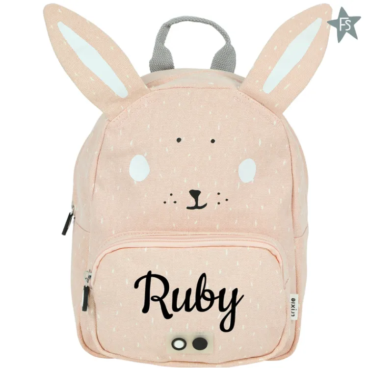 Best Trixie Rugzak - Mrs. Rabbit ( met naam ) Trixie Rugzak Met Naam | Rugzak Met Naam